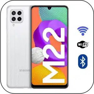 Samsung M22 solucionar fallo conexión
