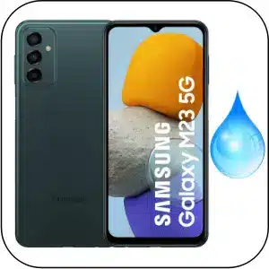 Samsung M23 reparación teléfono mojado