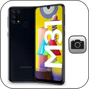 Samsung M31 solucionar problema cámara rota
