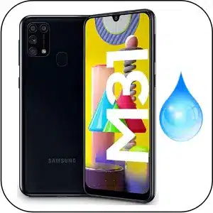 Samsung M31 reparación teléfono mojado
