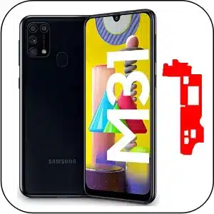 Samsung M31 roto reparación placa base