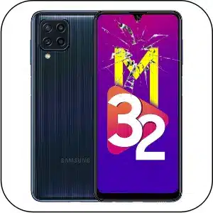 Samsung M32 reparar pantalla rota