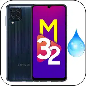 Samsung M32 reparación teléfono mojado