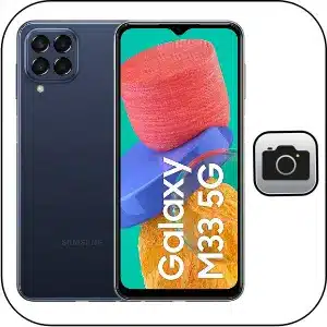 Samsung M33 solucionar problema cámara rota