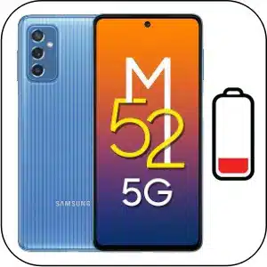 Samsung M52 reparación bateria