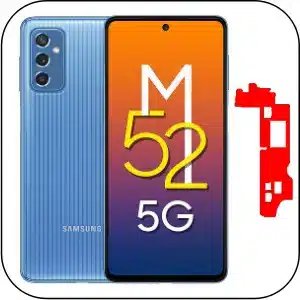 Samsung M52 roto reparación placa base