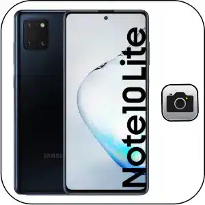 Samsung Note 10 Lite arreglar fallo cámara rota