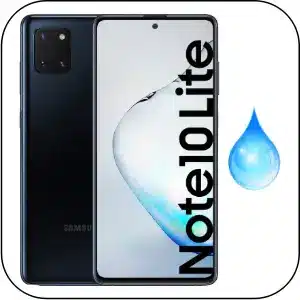 Samsung Note 10 Lite solucionar teléfono mojado