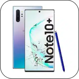 Samsung Note 10 Plus 5G reparar pantalla rota