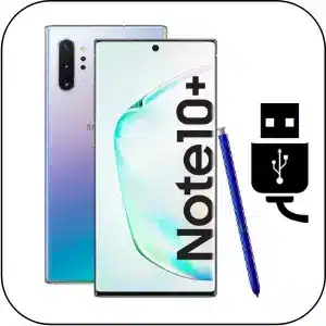 Samsung Note 10 Plus 5G reparación conector de carga roto
