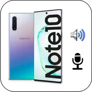 Samsung Note 10 solucionar problema sonido