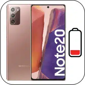 Samsung Note 20 sustitución bateria