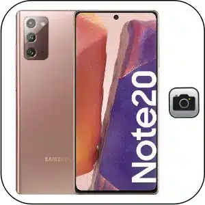 Samsung Note 20 arreglar fallo cámara rota