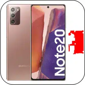 Samsung Note 20 roto reparación placa base