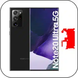 Samsung Note 20 Ultra roto arreglar placa base