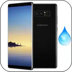 Samsung Note 8 solucionar teléfono mojado