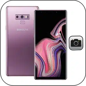 Samsung Note 9 solucionar problema cámara rota