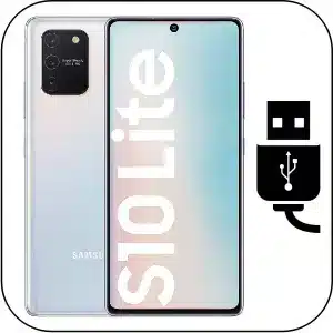 Samsung S10 Lite reparación conector de carga roto