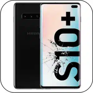 Samsung S10 plus reparación pantalla rota