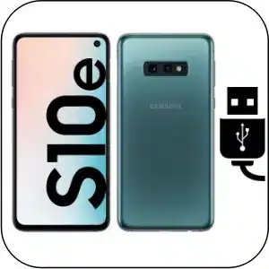 Samsung S10e reparación conector de carga roto