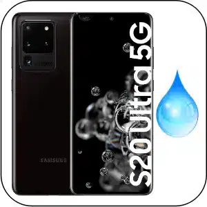 Samsung S20 Ultra 5G arreglar teléfono mojado