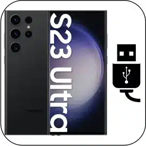 Samsung S23 Ultra cambiar conector de carga
