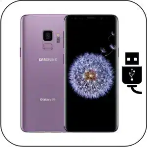 Samsung S9 Plus reparación conector de carga