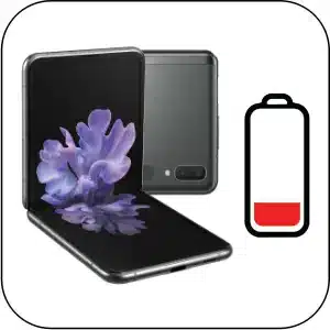 Samsung Z Flip reparación bateria