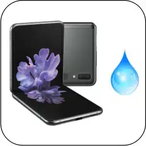 Samsung Z Flip solucionar teléfono mojado