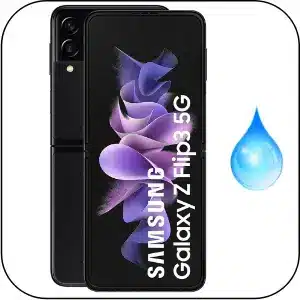 Samsung Z Flip3 5G solucionar teléfono mojado