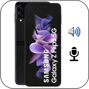 Samsung Z Flip3 5G solucionar problema sonido