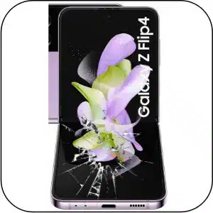 Samsung Z Flip4 arreglar pantalla rota