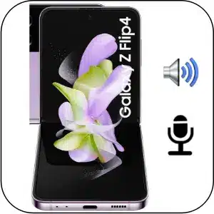 Samsung Z Flip 4 solucionar problema sonido