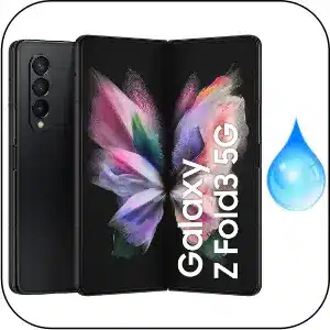 Samsung Z FOLD3 5G solucionar teléfono mojado
