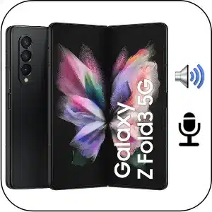 Samsung Z FOLD3 5G solucionar problema sonido