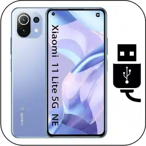 Xiaomi 11 Lite 5G NE reparar conector de carga roto