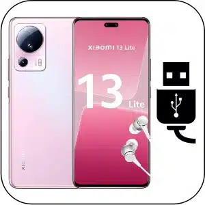Xiaomi 13 Lite reparar conector de carga roto