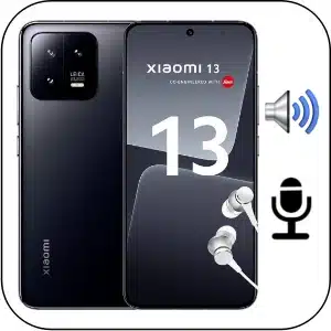 Xiaomi 13 solucionar problema sonido