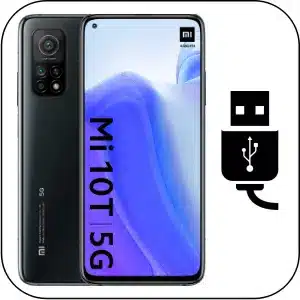 Xiaomi Mi 10T 5G reparación conector de carga roto