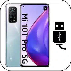 Xiaomi Mi 10T Pro 5G reparación conector de carga roto