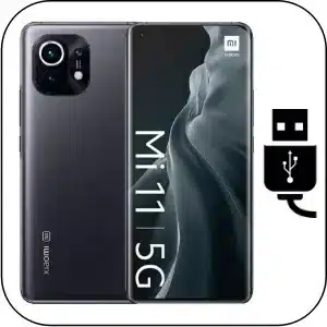 Xiaomi Mi 11 5G reparación conector de carga roto