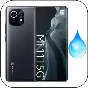Xiaomi Mi 11 5G reparación teléfono mojado