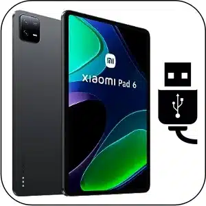 Xiaomi Pad 6 reparar conector de carga roto