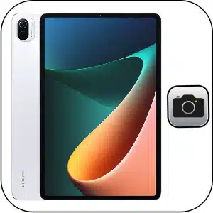 Xiaomi Pad 5 reparación cámara rota