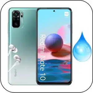 Xiaomi Redmi Note 10 5G reparación teléfono mojado