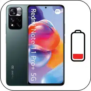 Xiaomi Redmi Note 11 Pro Plus reparación bateria