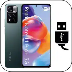 Xiaomi Redmi Note 11 Pro Plus 5G arreglar conector de carga