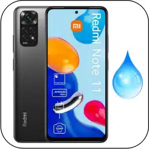 Xiaomi Redmi Note 11 reparación teléfono mojado