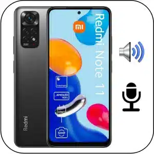 Xiaomi Redmi Note 11 solucionar problema sonido