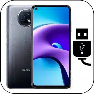 Xiaomi Redmi Note 9T 5G reparar conector de carga roto